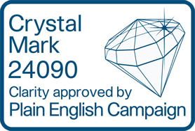 The Plain English Campaign Crystal Mark