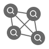 Research networks icon